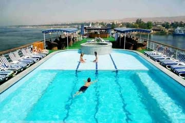 Adonis Nile Cruise — Sun Deck