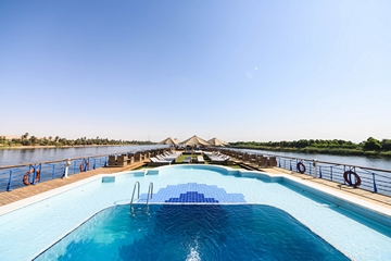 Grand Princess Nile Cruise — Sun Deck