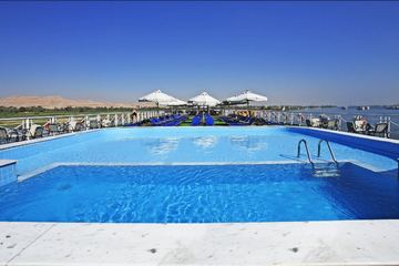 Iberotel Crown Emperor Nile Cruise — Sun Deck