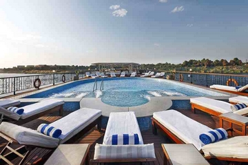 Nile Sapphire Nile Cruise — Sun Deck
