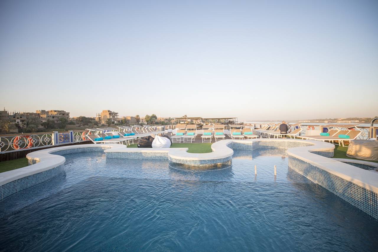 Semiramis III Nile Cruise — Sun Deck