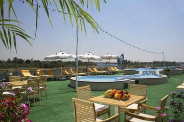 Sonesta Star Goddess Nile Cruise — Sun Deck